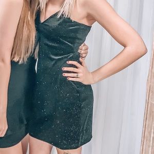 Black cocktail dress